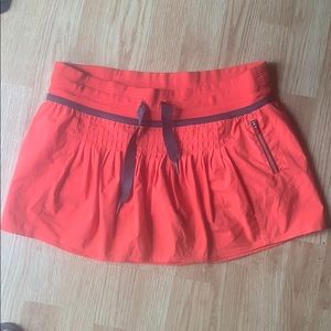 Lululemon skirt with shorts